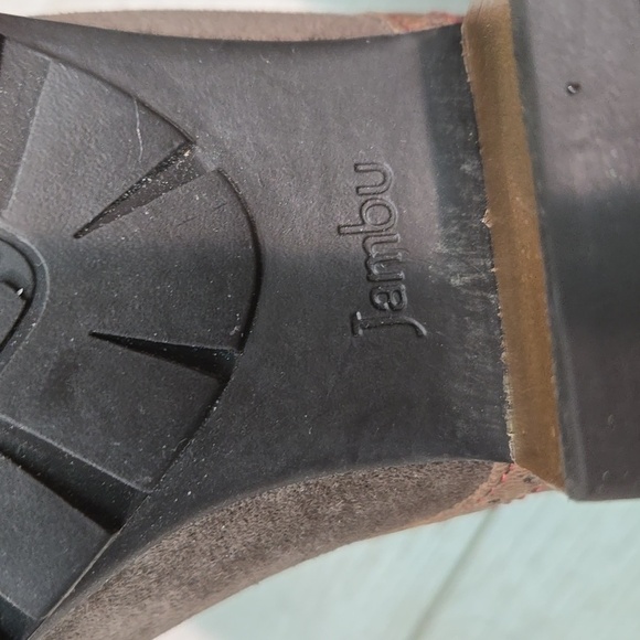 Jambu Women "Like New " San fran Ankle Distressed Leather Boots shoes sz 9 - Picture 11 of 12